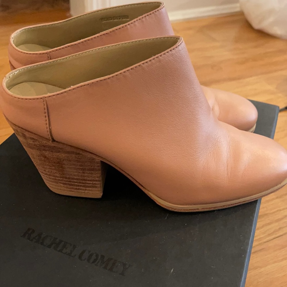 Rachel Comey Mars Polished Leather mule.